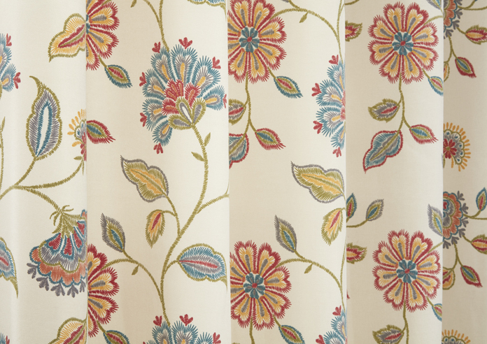 Shelley Eyelet, Multi - Ready Made Curtains - Image 5